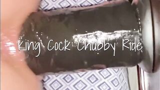 MILF Squirting on XL King Cock