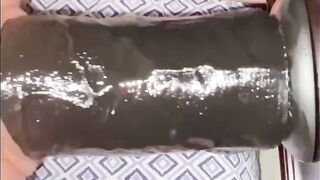 MILF Squirting on XL King Cock