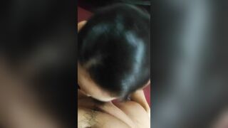 I devour my partner's cock