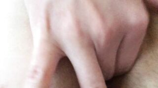 Rubbing & fingering closeup masturbation cunt wet orgasm