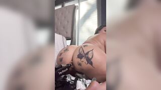 Super thick Candi cakess takes fast dick up ass sex fuck machine