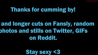 V empties his bladder into my pussy until I burst, then fucks me like that