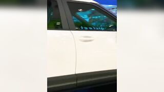 She couldn't wait to come home after shopping