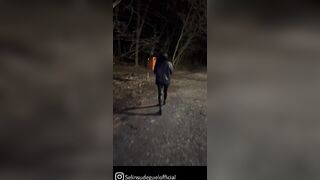 Fuck this turkish teen in the park area of the roadway