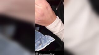 Fuck this turkish teen in the park area of the roadway