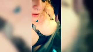 Amateur Gentle self pleasure, massive tits, big eyes, sensual, masturbate solo, big eyes