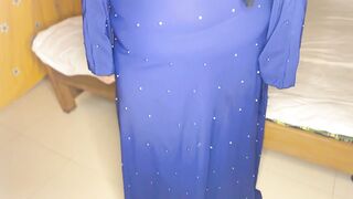 Big Ass & Tits Egypt Sexy Muslim Maid Come To Saudi Landlord & Gets Huge Cum Inside Hairy Wet Pussy!