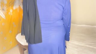 Big Ass & Tits Egypt Sexy Muslim Maid Come To Saudi Landlord & Gets Huge Cum Inside Hairy Wet Pussy!